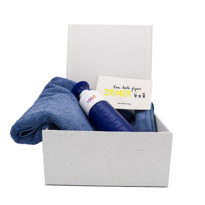 Dopper met handdoek | Eco geschenk