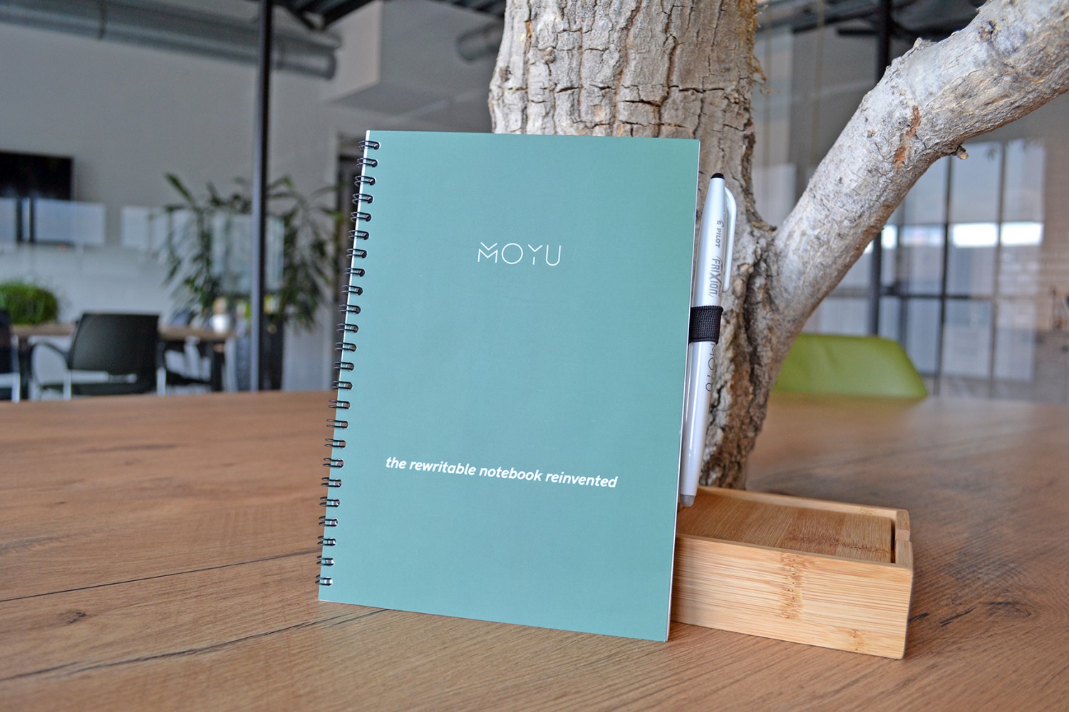 Moyu uitwisbare notitieboekjes als relatiegeschenk