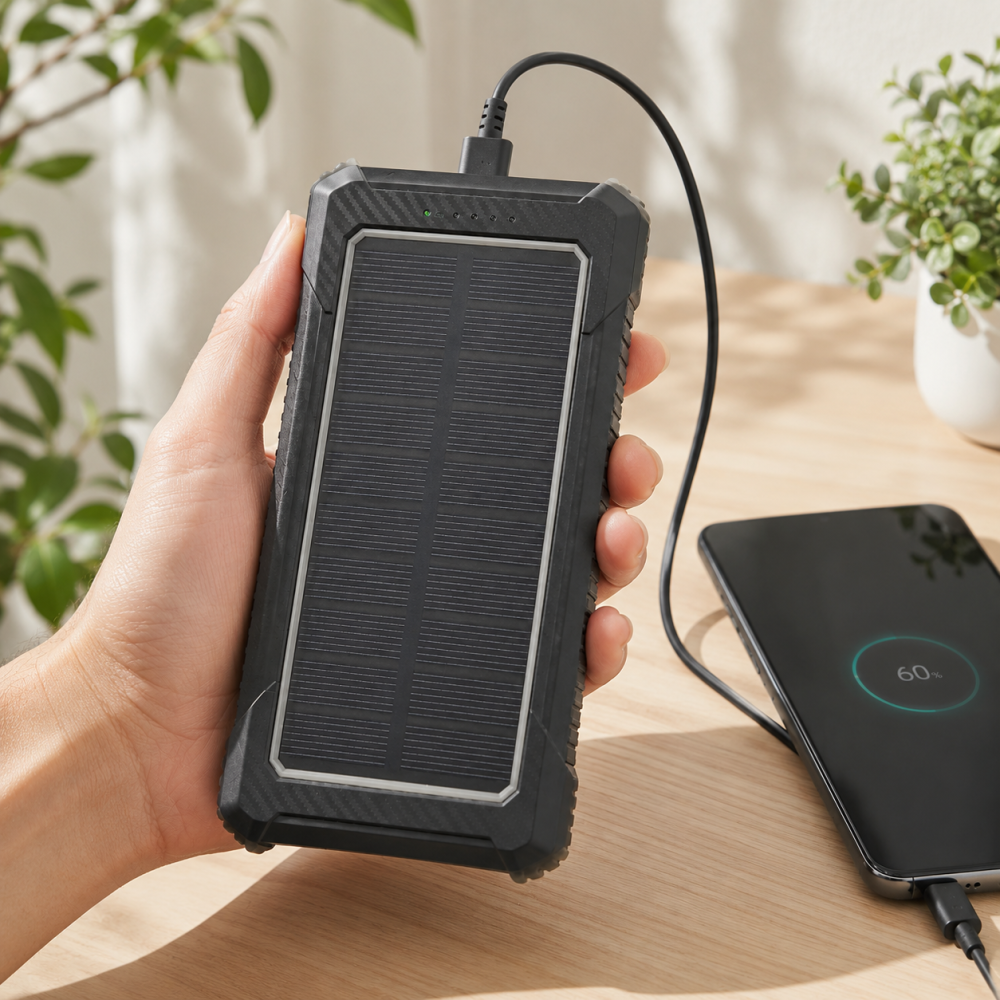Outdoor powerbank bedrukken met je logo