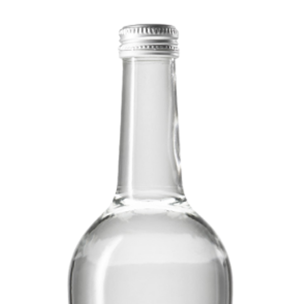 Glazen fles 330 ml met water - Afbeelding 3