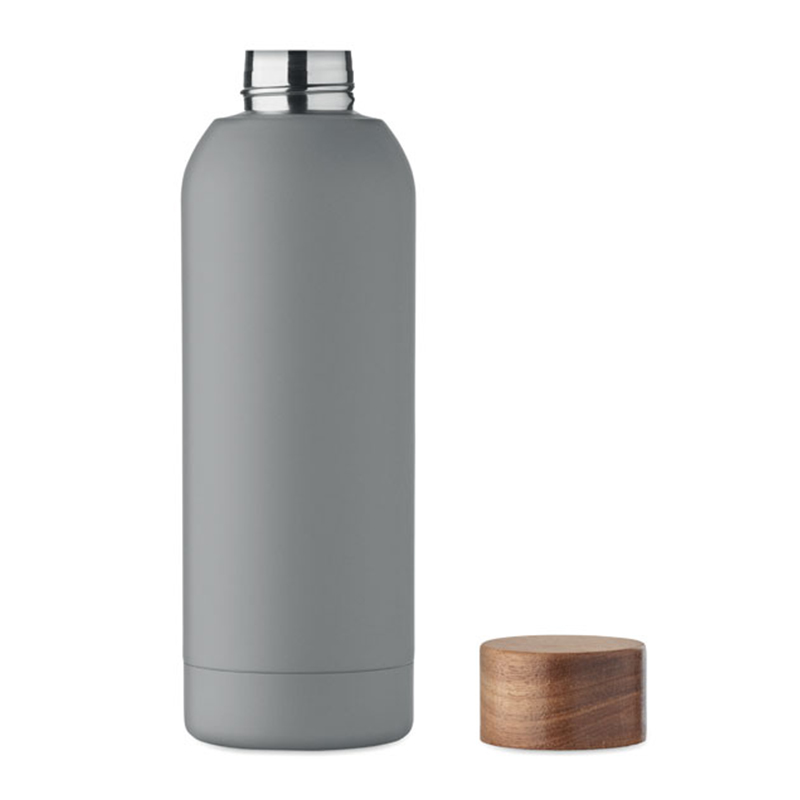 Fles gerecycled RVS enkelwandig - Afbeelding 2