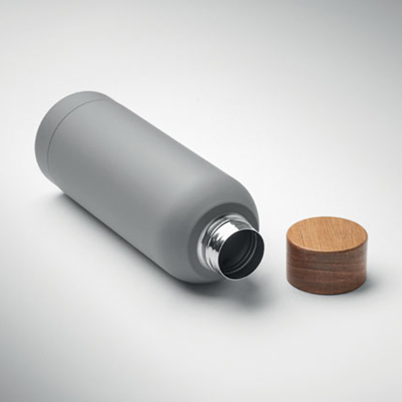 Fles gerecycled RVS enkelwandig - Afbeelding 3