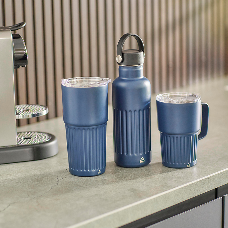 Gerecyclede RVS thermosbeker to go - Afbeelding 4