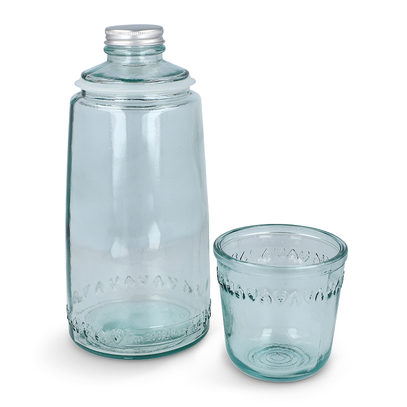 Karaf en waterglas in één - Afbeelding 2