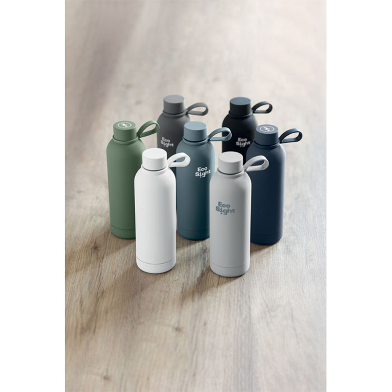 Fles gerecycled RVS - Afbeelding 2