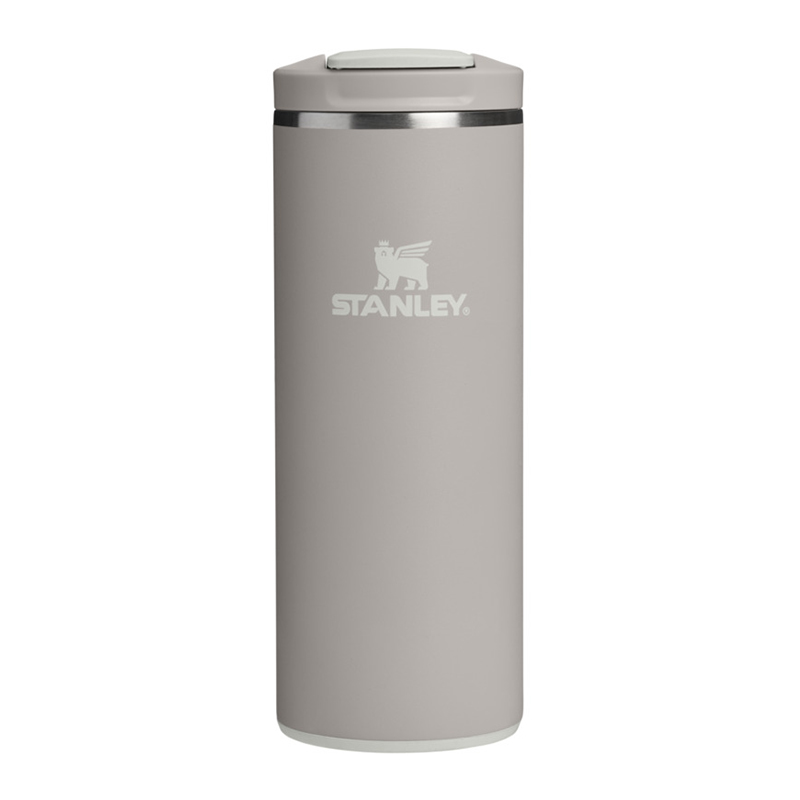Donkergrijze Stanley AeroLight Transit Mug thermosbeker van 470 ml