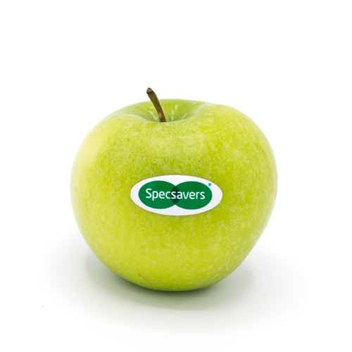 Appels met sticker | Eco relatiegeschenk