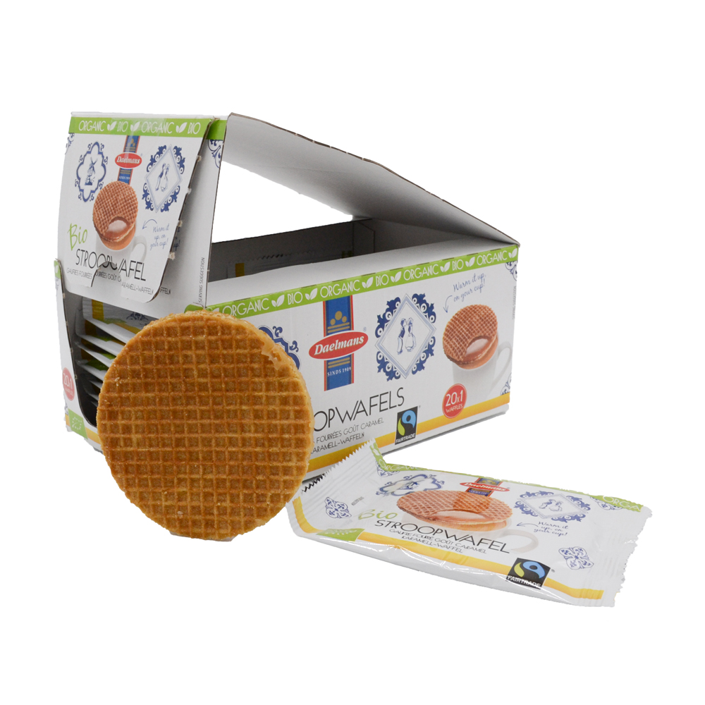 Stroopwafels met sticker | Eco geschenk