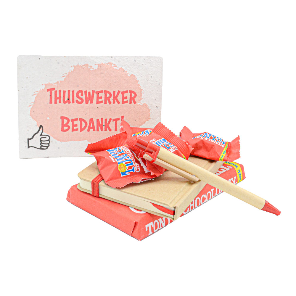 Thuiswerk pakket | Eco relatiegeschenk