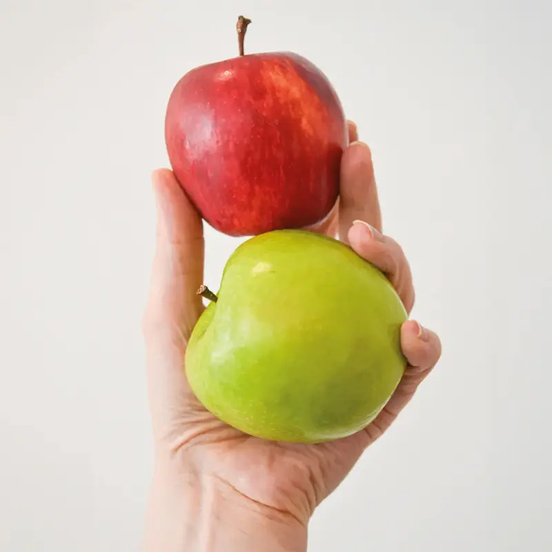 Appel in bedrukt doosje - Afbeelding 2