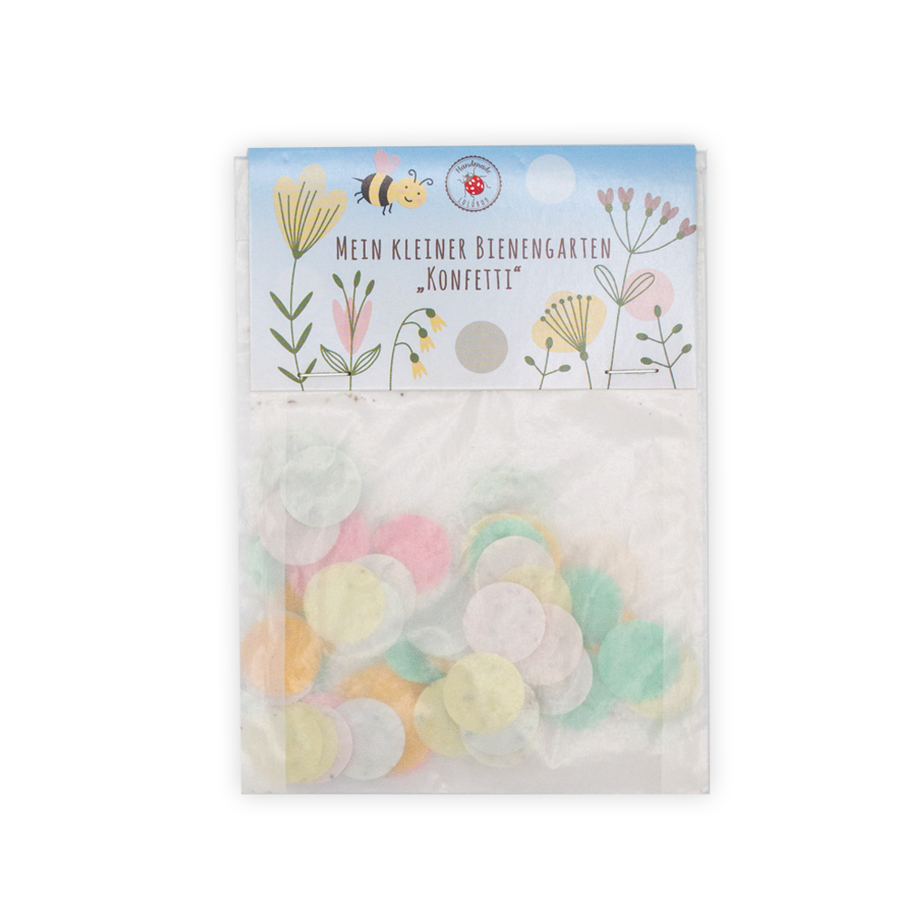 Groeipapier confetti zakje - Afbeelding 2