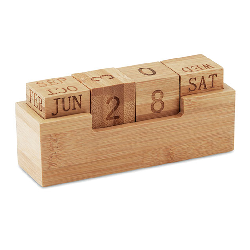 Bureaukalender bamboe - Afbeelding 4