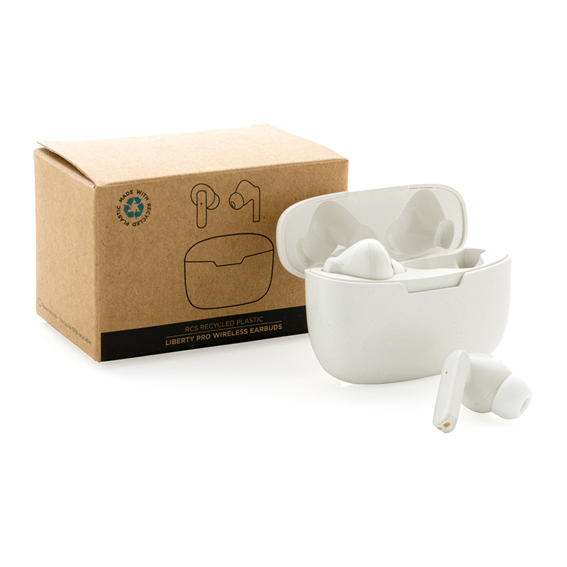 Draadloze oordoppen gerecycled plastic - Afbeelding 5