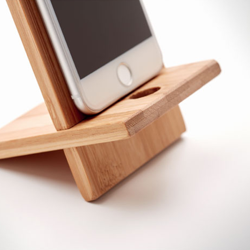 Bamboe telefoonstandaard - Afbeelding 3