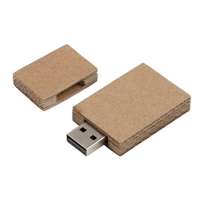USB-stick gerecycled karton - Afbeelding 3