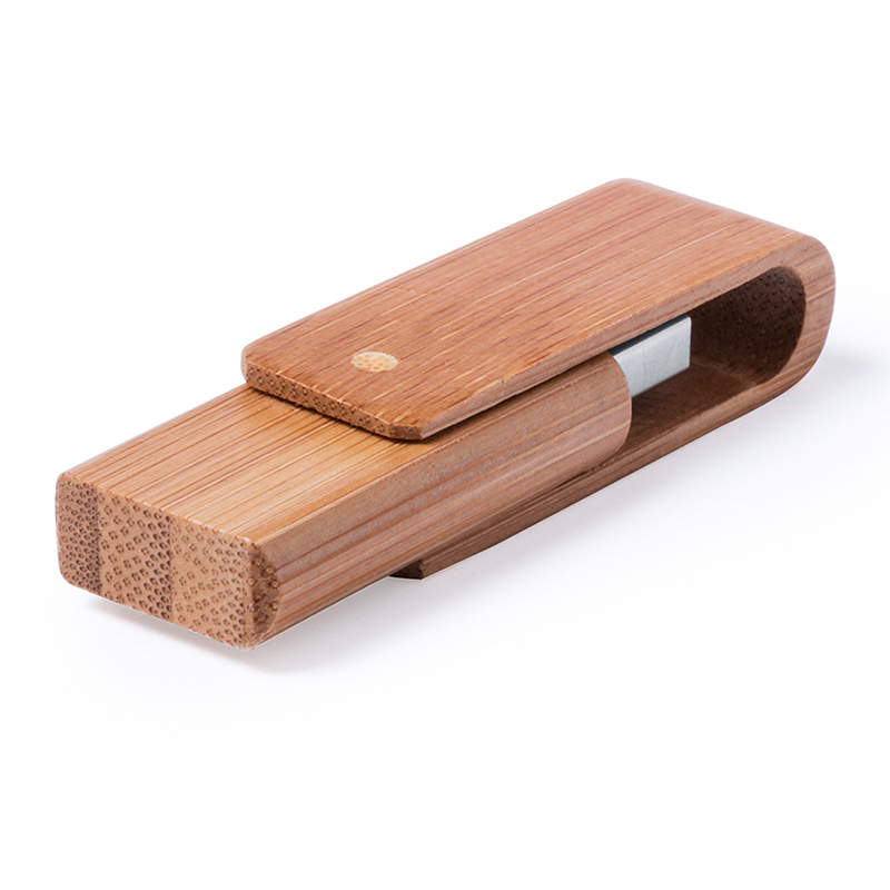 USB van bamboe hout - Afbeelding 2