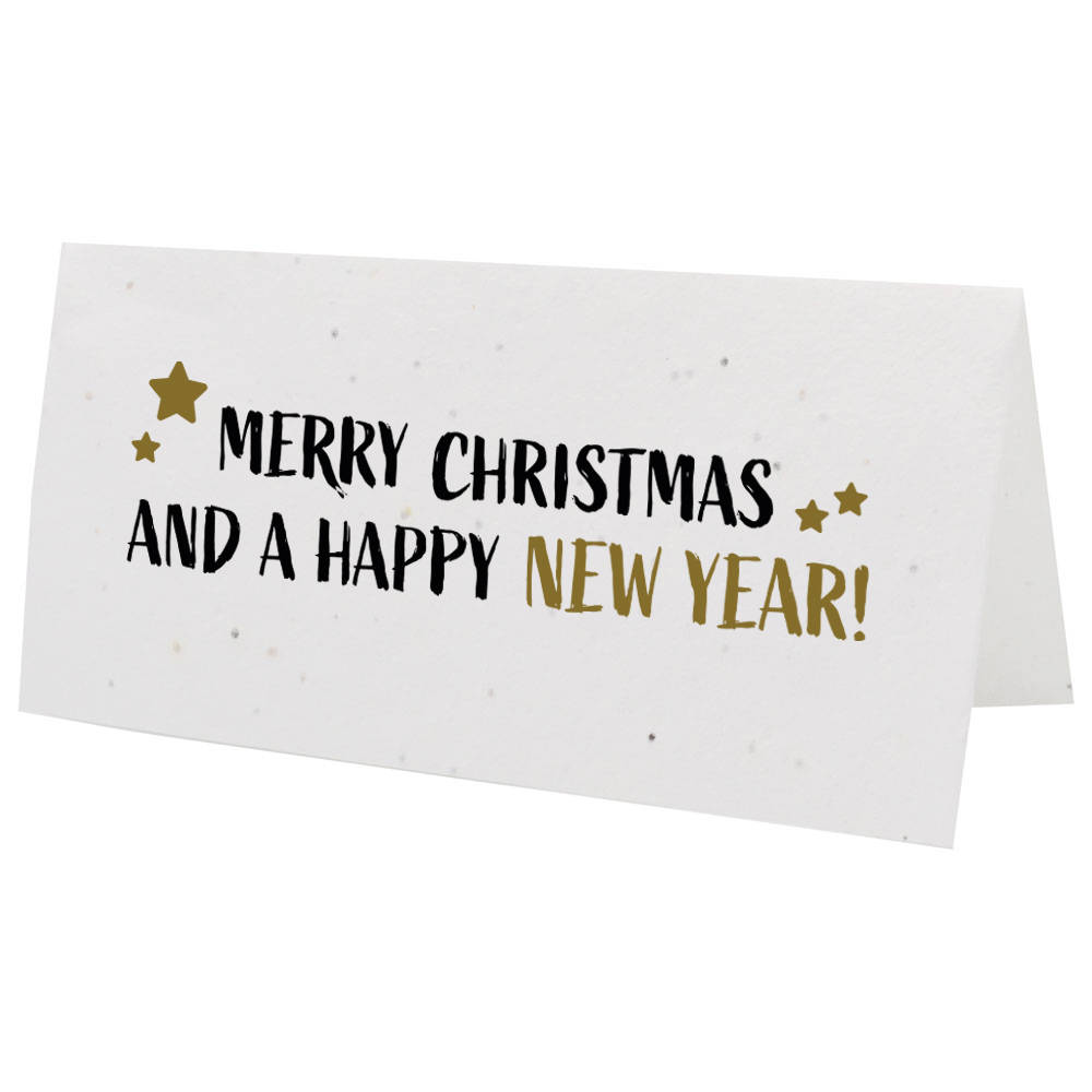Kerstkaart groeipapier gevouwen - Afbeelding 3