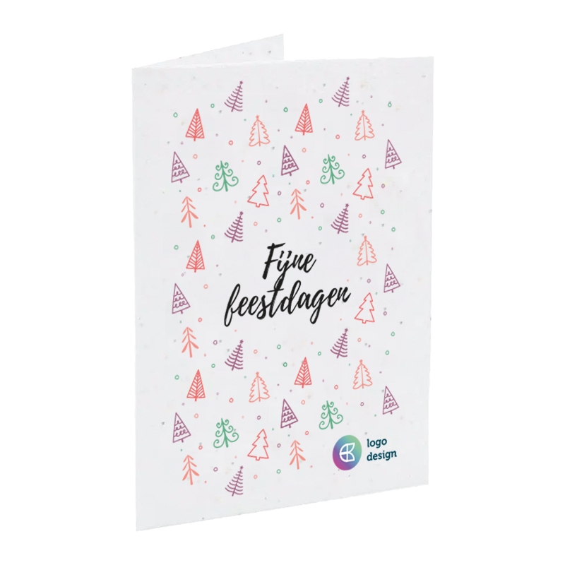Groeipapier kerstkaart A5