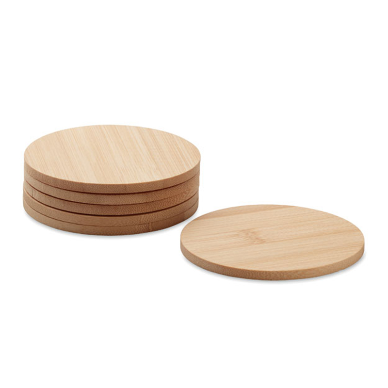 Bamboe onderzetters set - Afbeelding 4