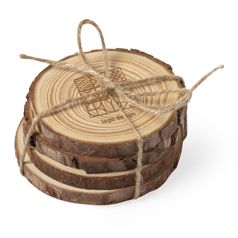 Houten onderzetters