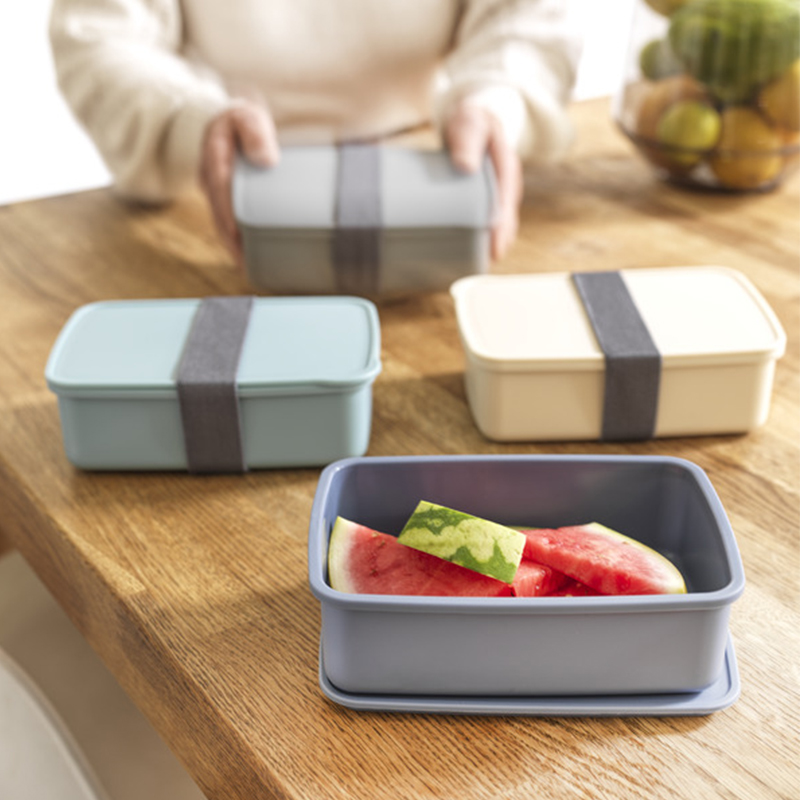 Lunchbox gerecycled plastic - Afbeelding 3