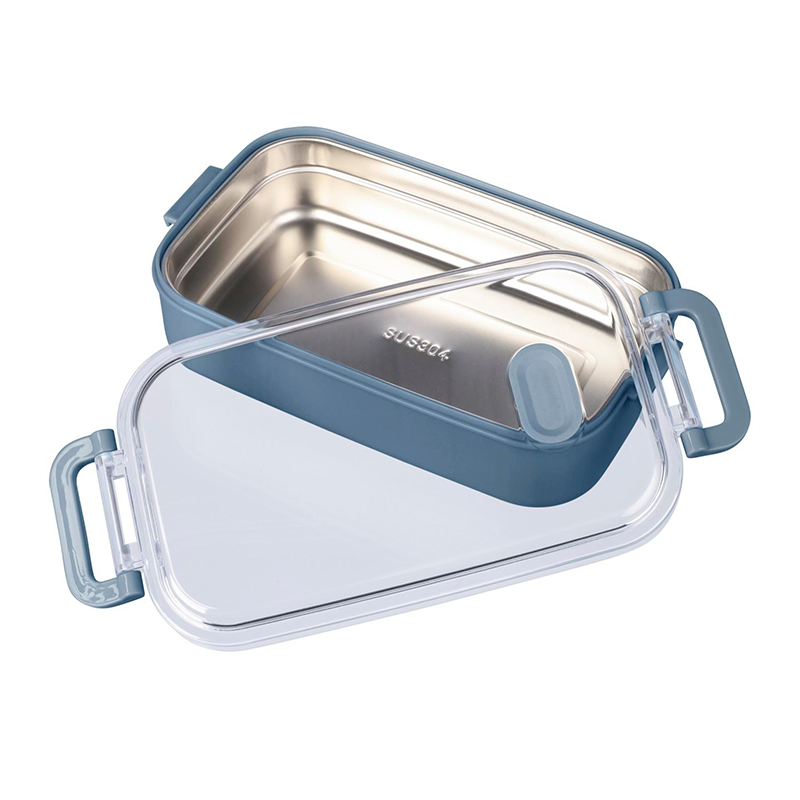 Lunchbox met gerecycled RVS - Afbeelding 4