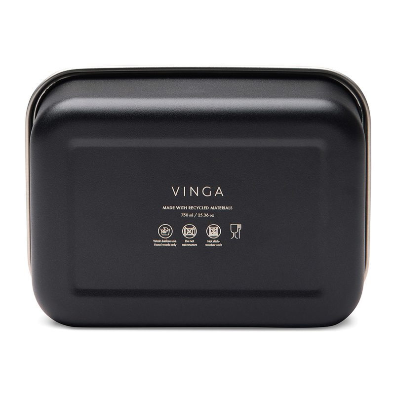 Roestvrijstalen lunchbox VINGA - Afbeelding 4