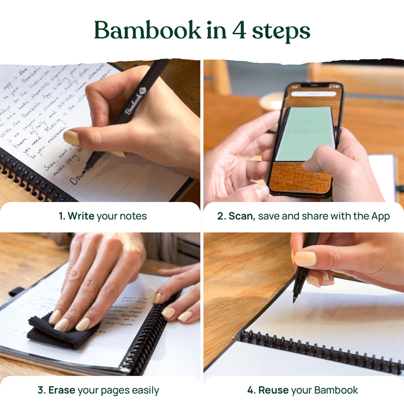 Bambook notepad A5 - Afbeelding 2