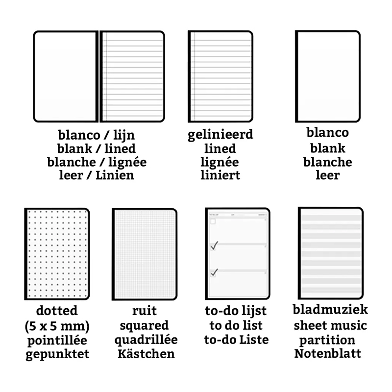 Bambook hardcover A4 - Afbeelding 4
