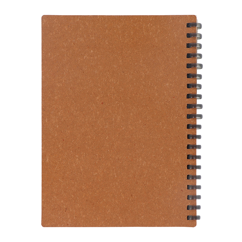 Notitieboekje gerecycled leer - Afbeelding 2
