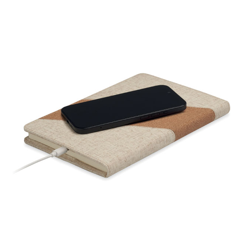 Notitieboek met draadloze oplader - Afbeelding 3