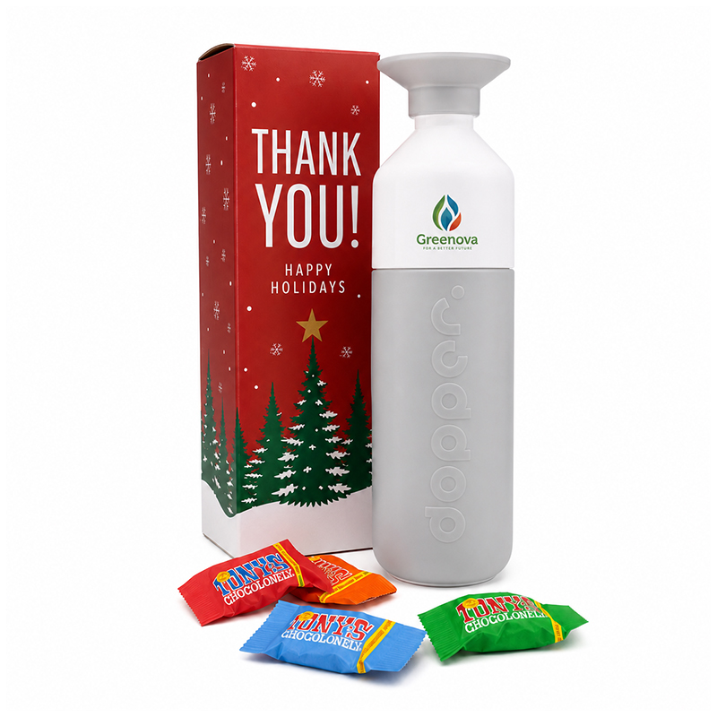 Dopper Steel 800 ml geschenk | kerst