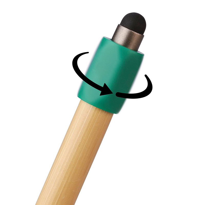 Anti-stress pen bamboe - Afbeelding 2