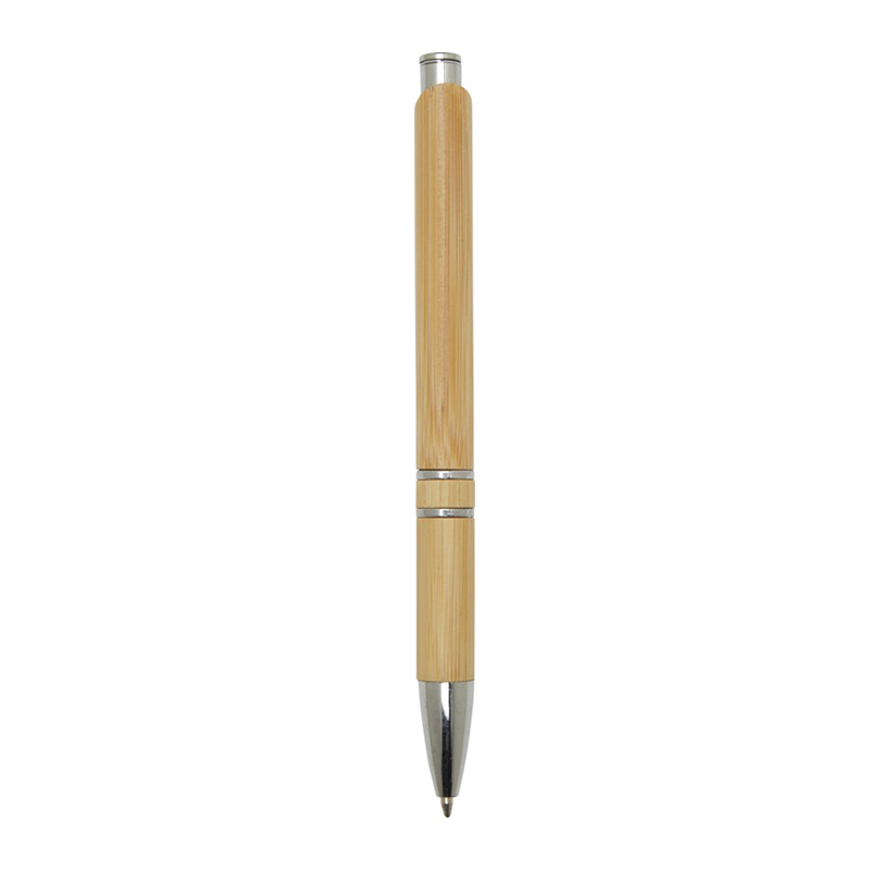 Elegante bamboe balpen - Afbeelding 2