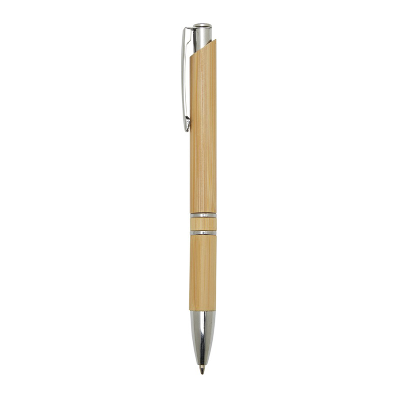 Elegante bamboe balpen - Afbeelding 4