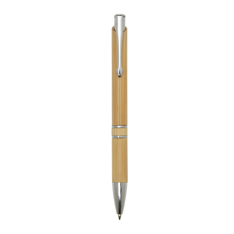 Elegante bamboe balpen - Afbeelding 3