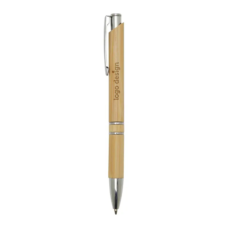 Elegante bamboe balpen