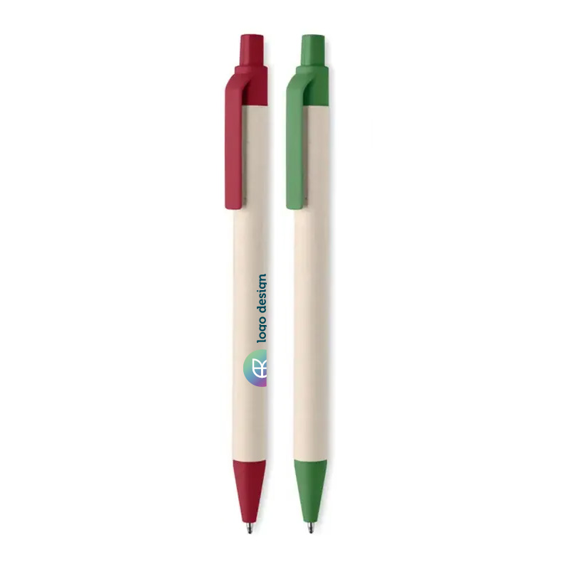 Pen gerecyclede melkpakken