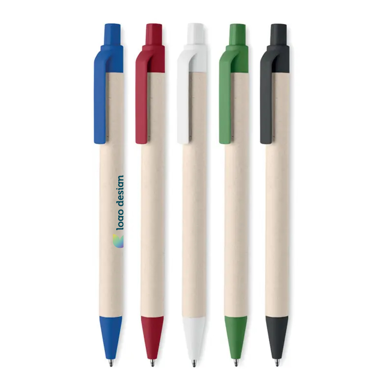 Pen gerecyclede melkpakken