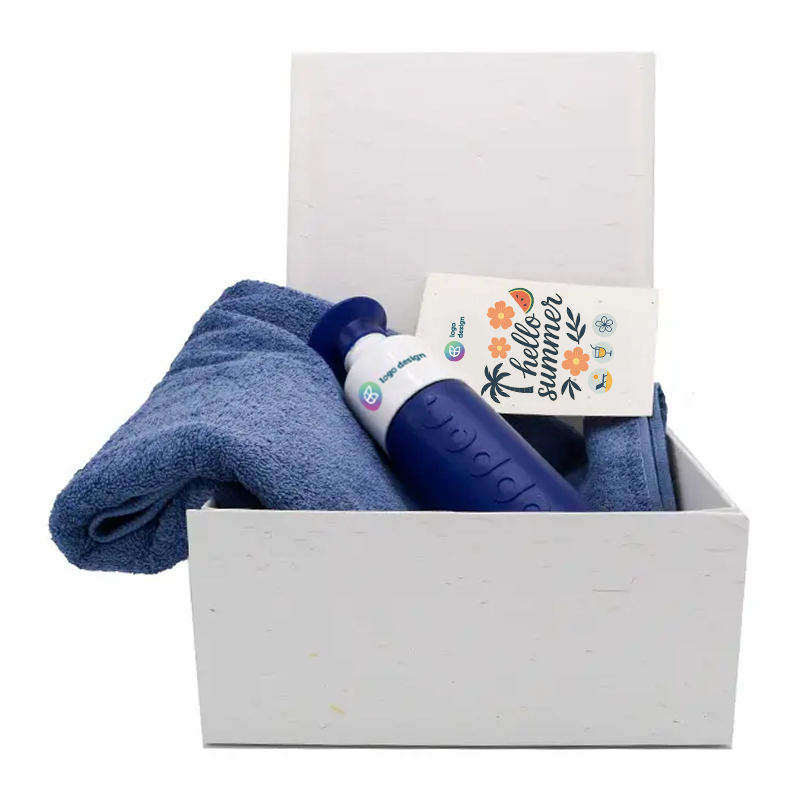 Dopper met handdoek