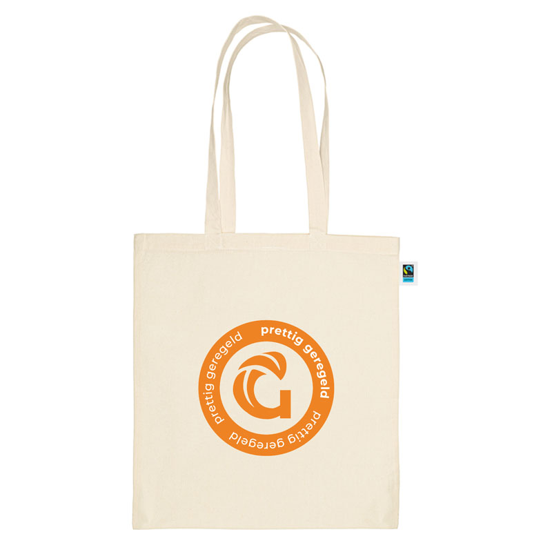 Fairtrade tas | 150 gr./m2 | Ecru