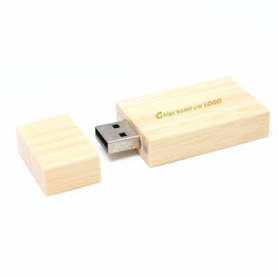 USB-stick bamboe 4 GB - Afbeelding 4