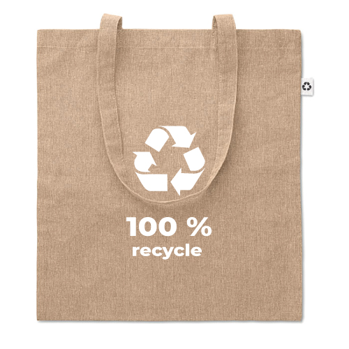 Katoenen tas 100% gerecycled | Eco relatiegeschenk