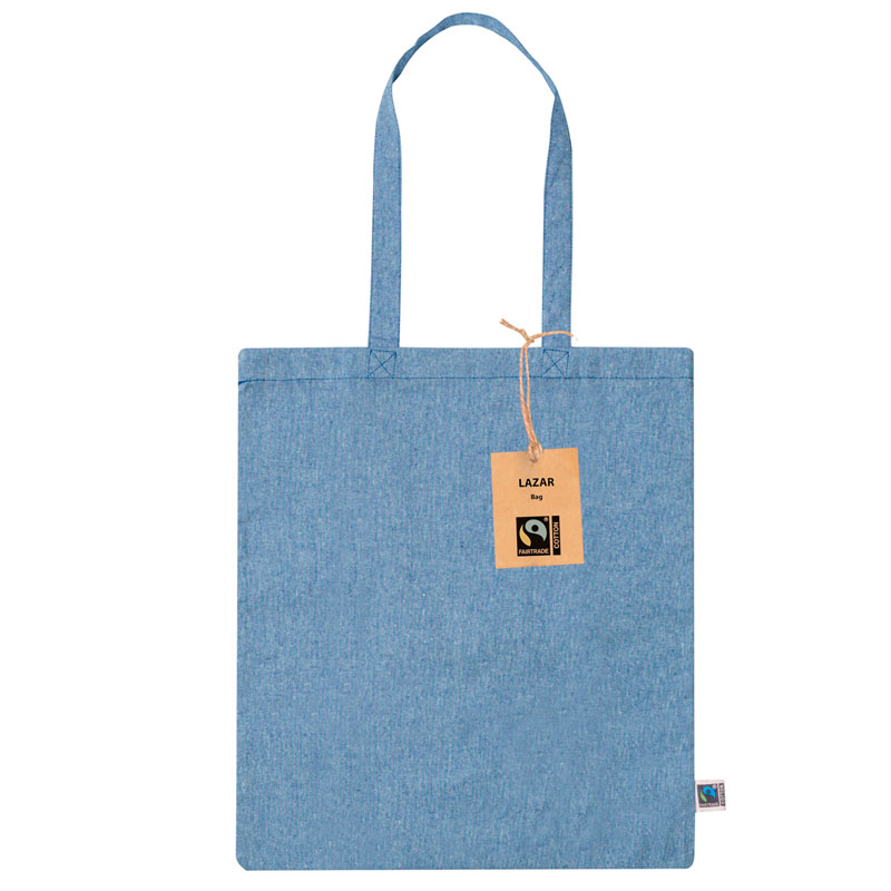 Fairtrade tas gerecycled katoen - Afbeelding 3