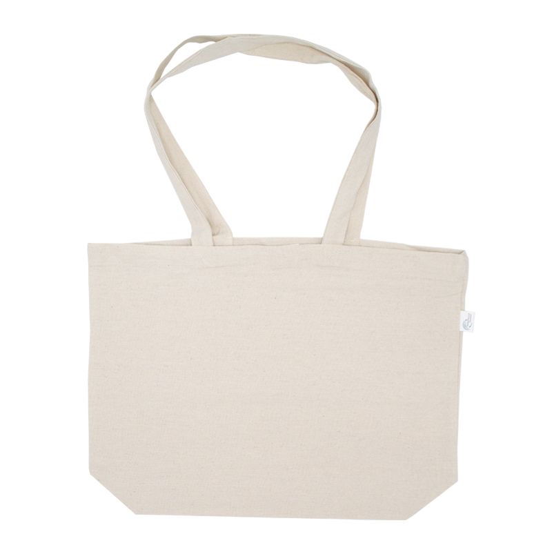 Ecru shopper gerecycled | 250 gr./m2 - Afbeelding 2