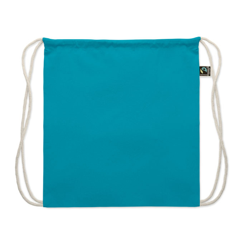 Fairtrade katoenen trekkoordtas - Afbeelding 8