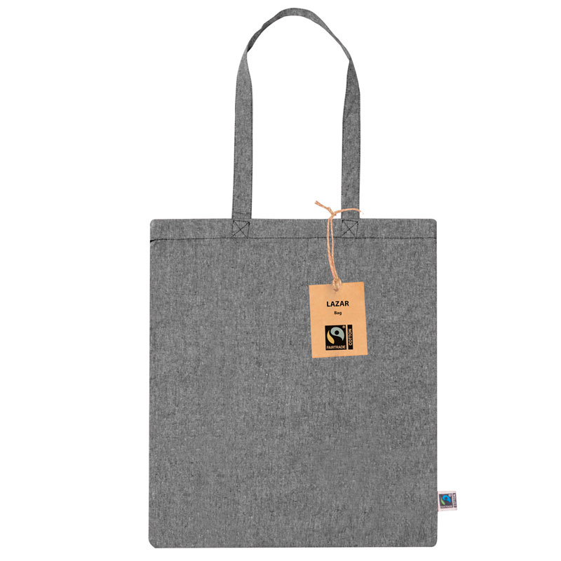 Fairtrade tas gerecycled katoen - Afbeelding 7
