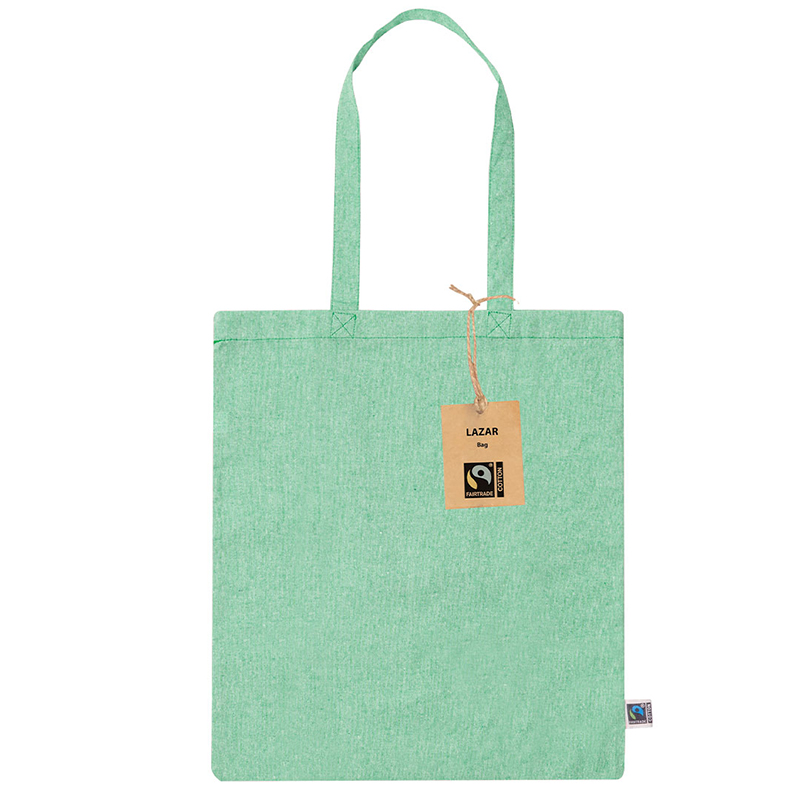 Fairtrade tas gerecycled katoen - Afbeelding 4