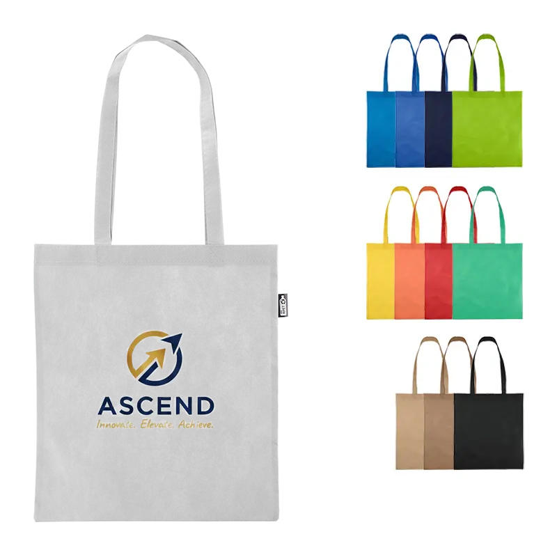 Gerecyclede non-woven draagtas