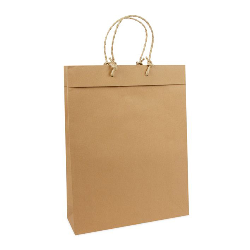 Gerecyclede papieren tas L - Afbeelding 3